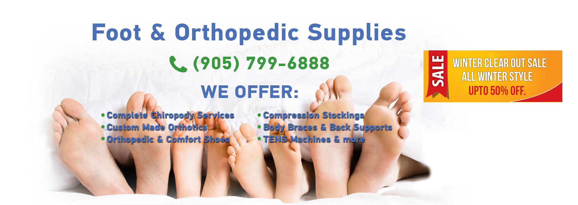 Custom Orthotics Brampton Chiropodist & Podiatrist Brampton